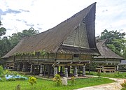 Casa tradicional a Simalungun, Sumatra del nord