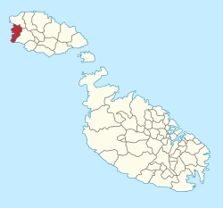 Lokasi di Malta