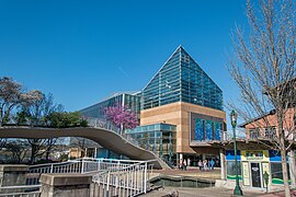 The Tennessee Aquarium's Ocean Journey building