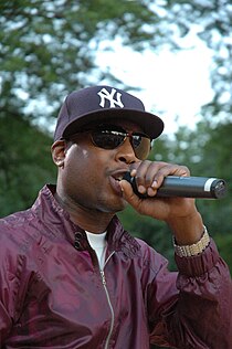 Talib Kweli bei einem Konzert 2008