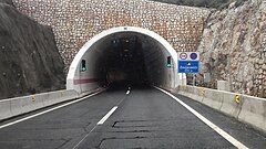 Wjazd do tunelu Zmijarevići