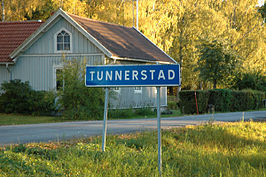 Tunnerstad plaatsnaambord