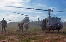 Hubschraubereinsatz in Vietnam 1966