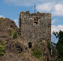 Obytná věž hradu Ralsko