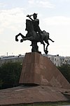 Statyn av Vardan Mamikonjan