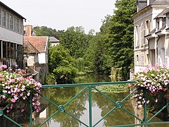 The Loir in Vendôme.
