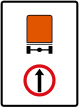 Vienna Conv. road sign D10ab-V1