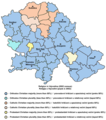 Religious structure of Vojvodina by municipalities 2002.