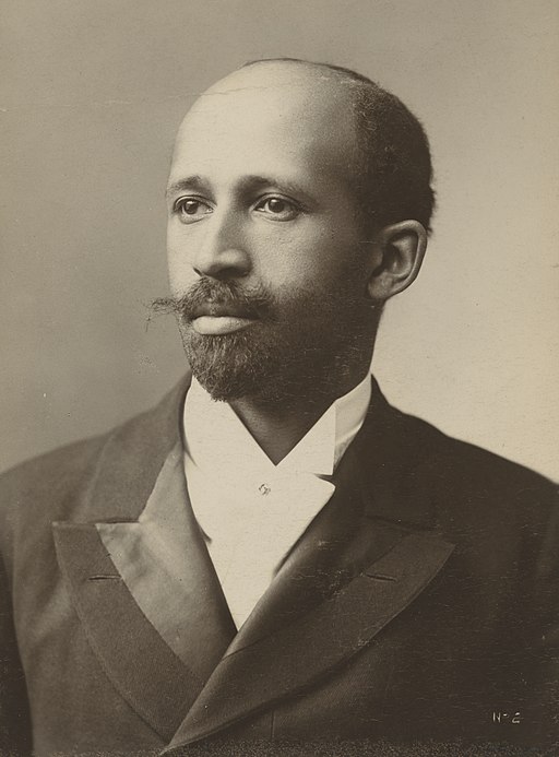 Carte-de-visite of Du Bois, with beard in addition to mustache, around 39 years old