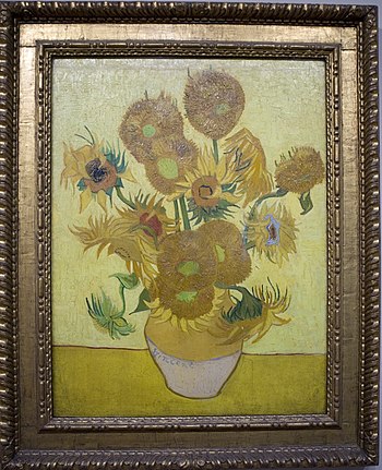 Zonnebloemen, Vincent van Gogh, 1889