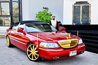 An Emirati businessman's modified Continental Town Car