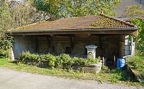 Le lavoir.