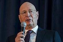 Klaus Schwab, founder and executive chairman, World Economic Forum 20th Anniversary Schwab Foundation Gala Dinner (43075411050).jpg