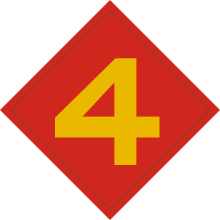 Эмблема 4-й дивизии морской пехоты США
