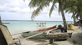 Plage à Selaru.