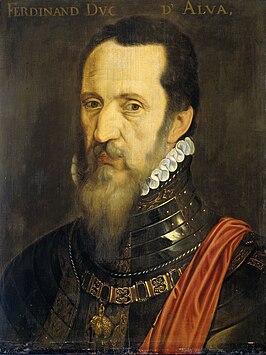 Portret van Ferdinand Alvarez de Toledo, hertog van Alva