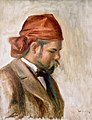 Auguste Renoir, Vollard w czerwonej chustce (Vollard avec un foulard rouge)