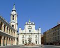 Facciata della basilica di Loreto