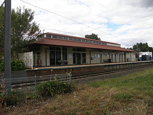 Berwick railway station, Melbourne.JPG