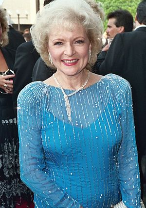 Betty White at the 1988 Emmy Awards.