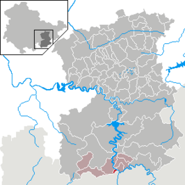 Kaart van Blankenstein (Thüringen)