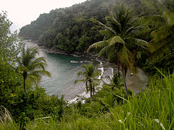Carib Territory coast