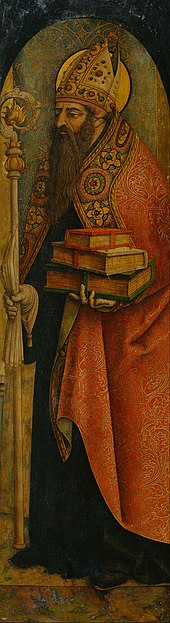 St. Augustine by Carlo Crivelli Carlo Crivelli - St. Augustine - Google Art Project.jpg