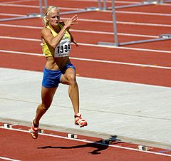 Carolina Klüft kam auf Platz acht