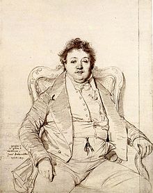 Ж. О. Д. Энгр. Портрет Шарля Тевенена. 1817