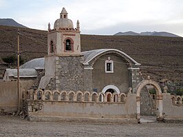 Kerk in Santiago de Agencha