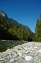 The Coquihalla River in the Canadian Cascades Coquihalla River.jpg