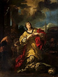 Mučeništvo svete Martine, Pietro da Cortona, 17. st.