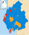 2005 results map