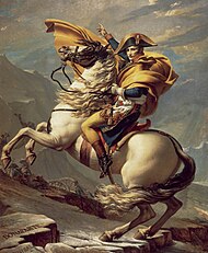 Napoleon Crossing the Alps, 1801