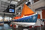 KNRM-reddingboot 'Ubbo' in het Nationaal Reddingmuseum Dorus Rijkers te Den Helder. (2017).