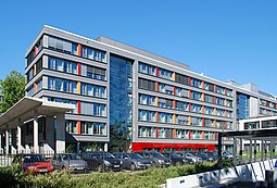 Osa Saksan sääpalvelun (DWD) päärakennuksesta Offenbachissa.