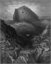 L'arche de Noé par Gustave Doré
