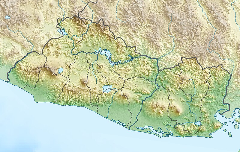 Stampa:El Salvador relief location map.jpg