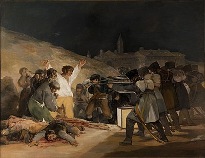 Эль Трес де Майо, Франсиско де Гойя, от Prado thin black margin.jpg
