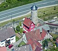 Schneckenturm mit Haus in der Erbsengasse