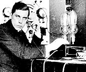 Eric M. C. Tigerstedt (1887-1925) was known as a pioneer of sound-on-film technology. Tigerstedt in 1915. Eric Magnus Tigerstedt.jpg