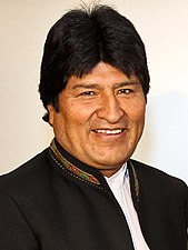 18/12: Evo Morales, primer president indígena de Bolívia.