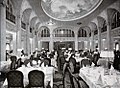 Salón comedor de primera clase del Majestic.