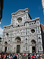 La façade actuelle de Santa Maria del Fiore