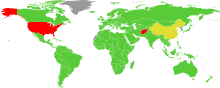 Description de l'image Forced Labour Convention map.svg.