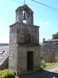 The Clocher de tourmente de Serviès, in Mas-d'Orcière