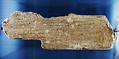 Thais bone, France, Azilian culture, c. 10,000 BC. Gekerbter.Knochen.Thais.P1035755.jpg
