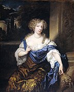 Caspar Netscher: Helena Catharina de Witte (1661-1695), Gemahlin von Iman Mogge, Herr van Haamstede, 1678 (Rijksmuseum)