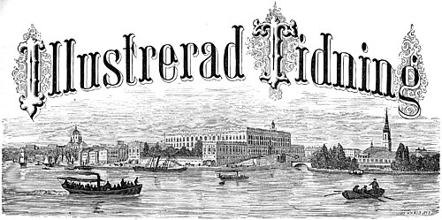 Vinjett Illustrerad Tidning 1863