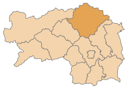 Distretto di Bruck-Mürzzuschlag – Mappa